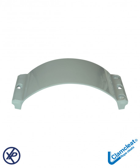 kit Coinceur aluminium verticale pour tube Ø42-43mm - CL244 + CL134 + manchon caoutchouc + 2 vis