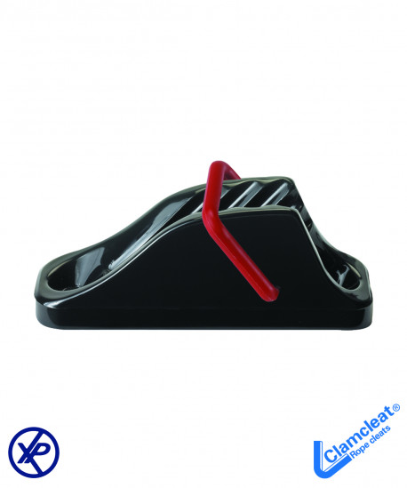 Coinceur major nylon vertical noir - Avec boucle de sécurité - Cordage Ø10-16mm
