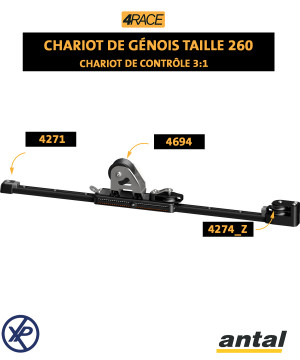 CHARIOT DE GÉNOIS 4RACE - T260
