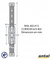 KIT COMPLET RAIL T 40x8