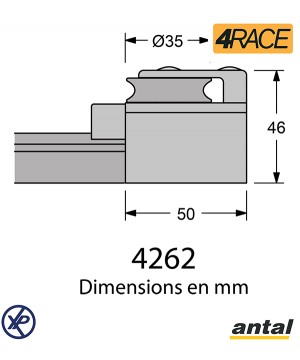 4262-embout de rail