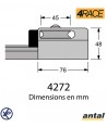 4272-embout de rail