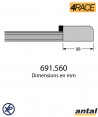 691.560-embout de rail