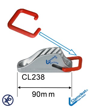 CL238-Coinceur vertical avec boucle de sécurité
