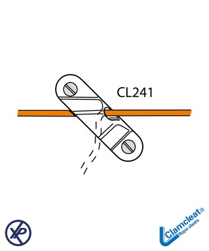 CL241-Coinceur pour nerf de voile