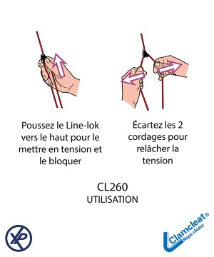 CL260-Coinceur à nœud coulant