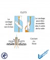 CL273+P-Coinceur pour nerf de voile