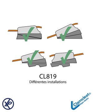 CL819-Aero base et coinceur