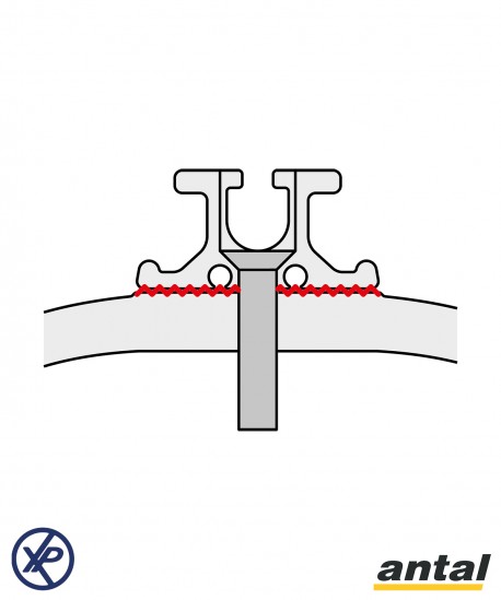 HS22 - RAIL POUR MÂT CARBONE HS22