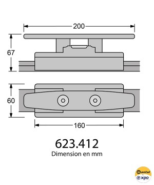 623.412-Taquet de pont