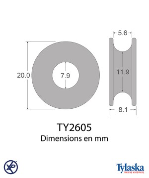 TY2605-Anneau faible friction