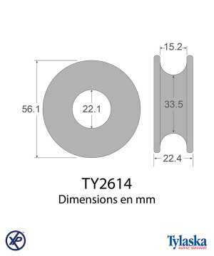 TY2614-Anneau faible friction