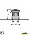 XT16.2R-Manivelle winch