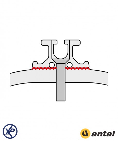 HS22 - RAIL POUR MÂT CARBONE HS22