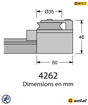 4262-embout de rail