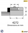 4272-embout de rail