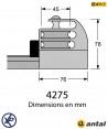 4275-embout de rail