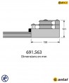 691.563-embout de rail