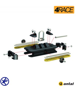 ENSEMBLE COMPLET RAIL GV AUTOVIREUR 4RACE T110