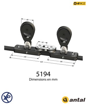 5194-Chariot GV double