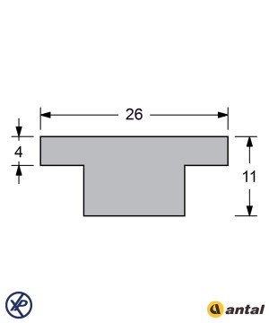 602.211-Rail en T