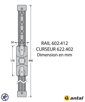 622.422-Kit blocage drisse