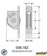 008.18_Z-Poulie à encastrer