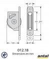 012.18-Poulie à encastrer
