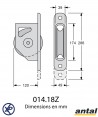 014.18_Z-Poulie à encastrer