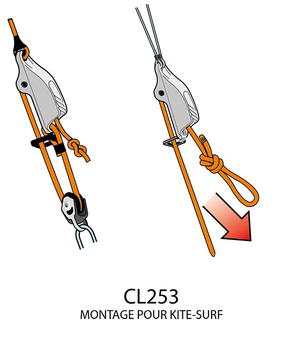 CL253AN-Coinceur vertical avec boucle de sécurité