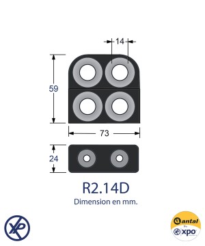 R2.14D-Organizer double