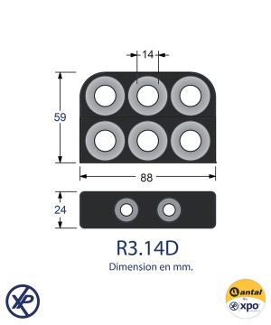 R3.14D-Organizer double