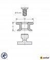 HS22.312-Rail à visser
