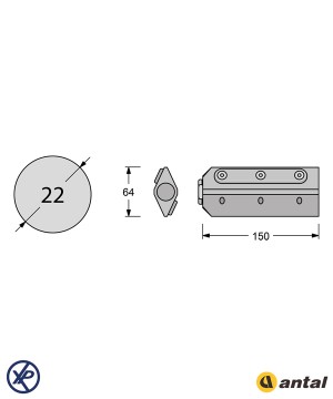 609.323-Boitier de latte Ronde