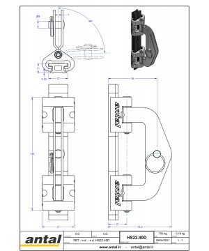 HS22.40D-Chariot double têtière