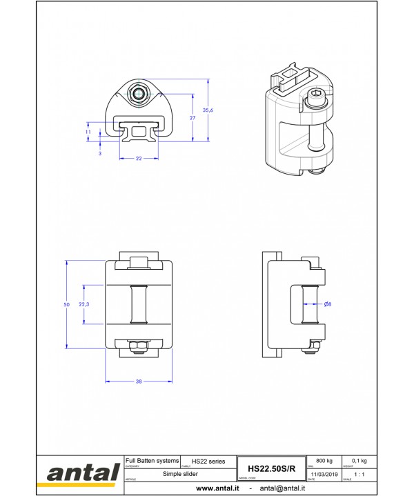 HS22.50S_R-Chariot simple intemédiaire