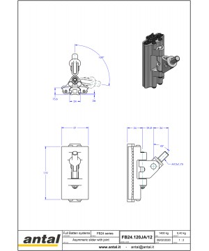 Chariot asymétrique