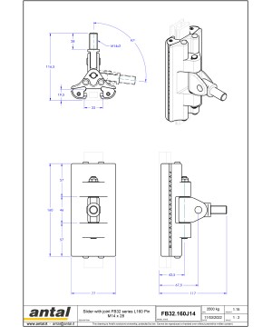 Accastillage gréément ANTAL FB 32
