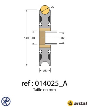 14025_A-Réa pour poulies OPF
