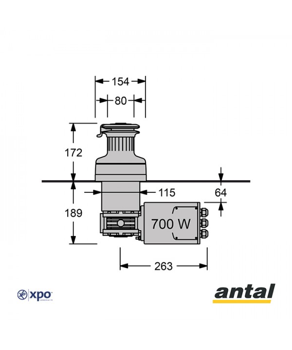 XT40EH24#PCH-Winch motorisé
