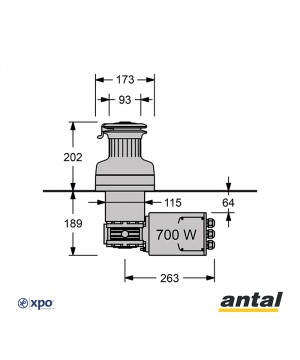 XT44EH12#PCH-Winch motorisé