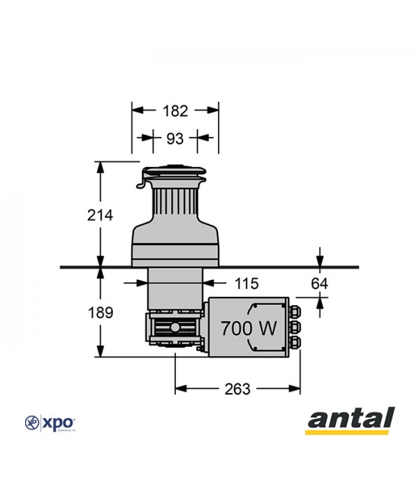 XT48EH48#PCH-Winch motorisé