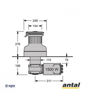 XT66EH24#PCH-Winch motorisé