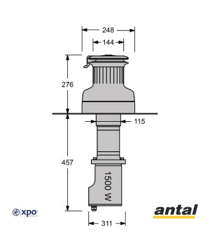 XT66EV24#PAL-Winch motorisé