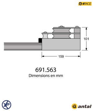691.563-embout de rail