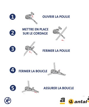 DBS44-Poulies ouvrante