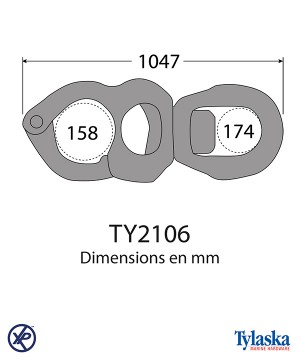 TY2106-Mousqueton à gachette