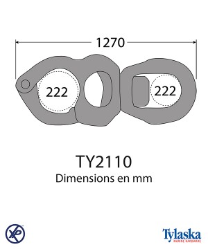 TY2110-Mousqueton à gachette