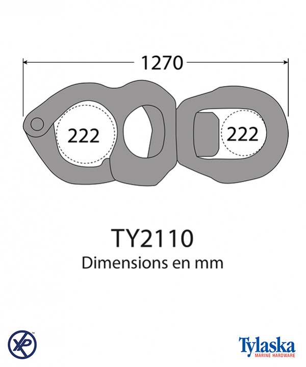 TY2110-Mousqueton à gachette